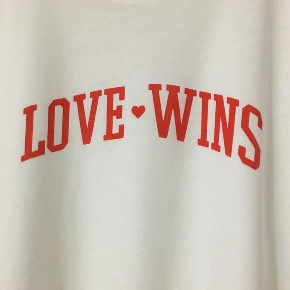 SUB_URBAN RIOT "Love Wins" Thin Lightweight Graphic T-Shirt - L - Picture 5 of 7